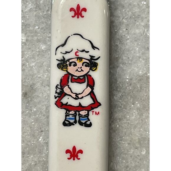 1991 The Campbell's Kids Chef Child Stainless Steel Flatware Spoon Baby Toddler - Picture 2 of 4